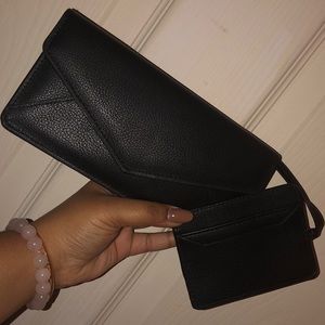 Black envelope wallet